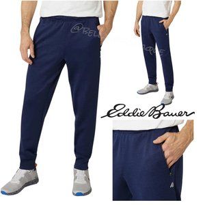 Eddie Bauer Mens Breathable Stretch Wicking Performance Jogger Blue